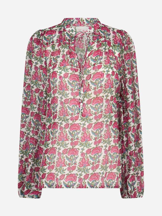 Mc2 Saint Barth Blusa da donna in voile di seta Harper Shopping online