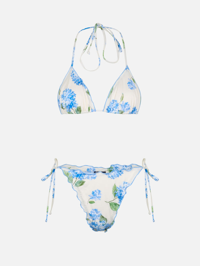 Mc2 Saint Barth Bikini a triangolo classico da donna a fiori Sagittarius Miami 2025