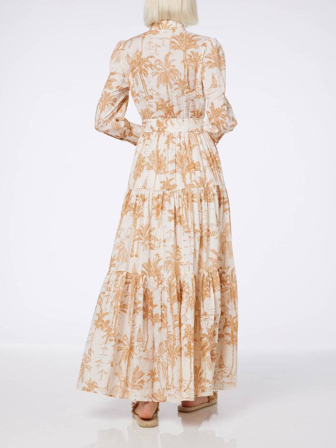 Mc2 Saint Barth Abito da donna in cotone Toile de Jouy Jensen I Più Venduti