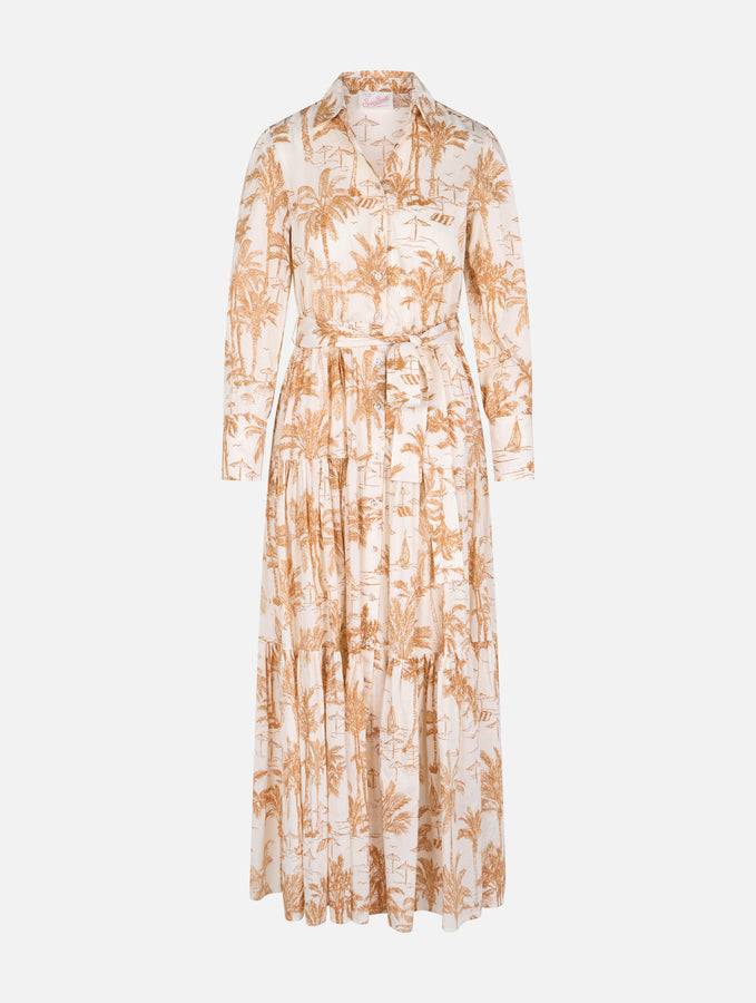 Mc2 Saint Barth Abito da donna in cotone Toile de Jouy Jensen I Più Venduti