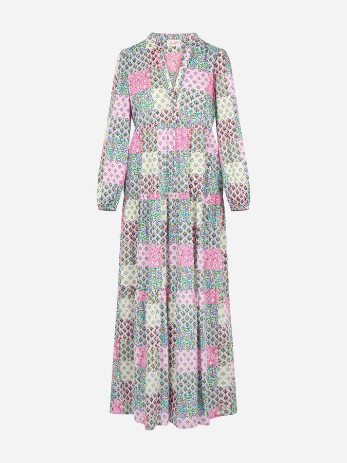 Mc2 Saint Barth Abito Nadja lungo da donna in voile di cotone Sconto