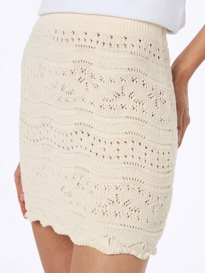 Mc2 Saint Barth Woman cotton knit mini skirt Apple I Più Venduti