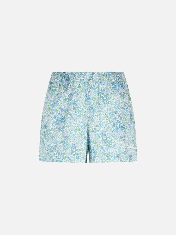 Mc2 Saint Barth Pantaloncini pull up da donna Joanna Luise in cotone Meave | REALIZZATO CON TESSUTO LIBERTY Qualità
