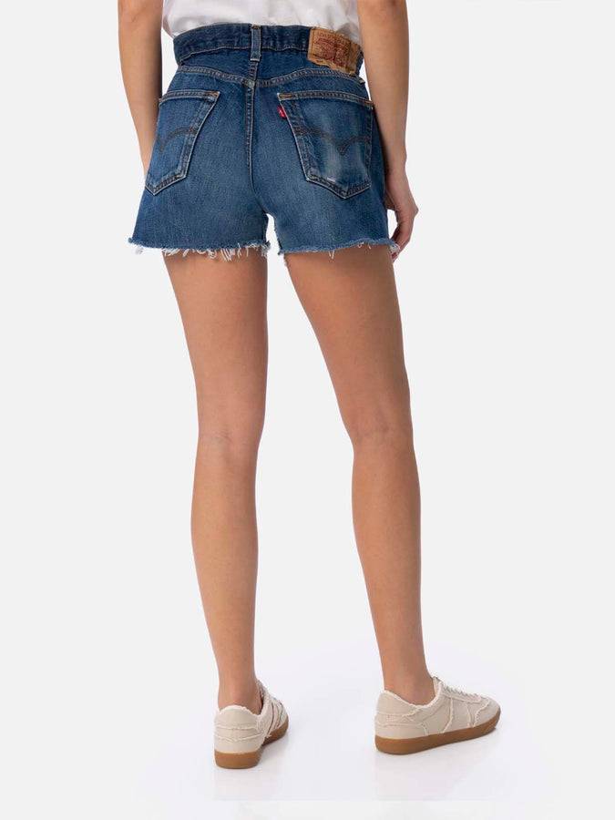Mc2 Saint Barth Pantaloncini da donna in denim riciclato con strass Offerta