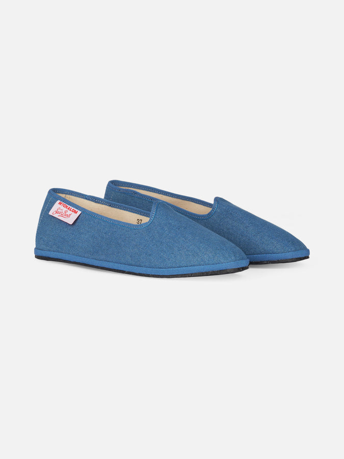 Mc2 Saint Barth Mocassini pantofola da donna in denim | MY CHALOM SPECIAL EDITION Offerte