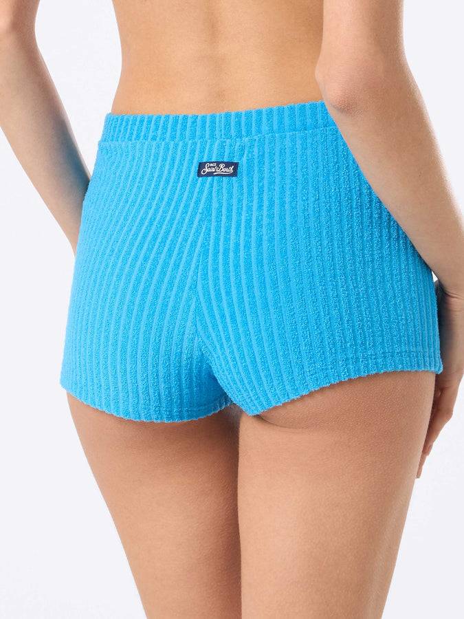 Mc2 Saint Barth Hot pants Sherlin da donna in spugna Saldi Di Fabbrica