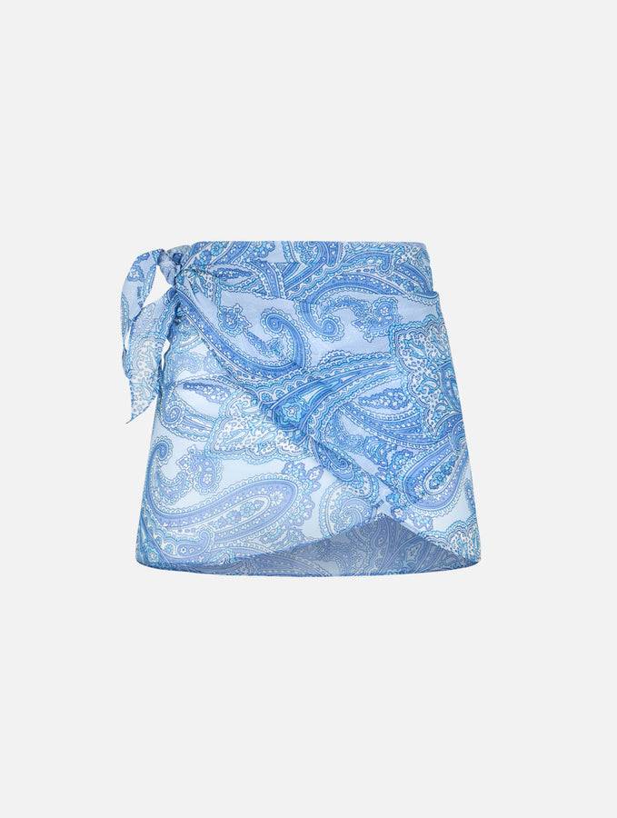 Mc2 Saint Barth Pareo corto paisley da donna Sery Consegna Veloce