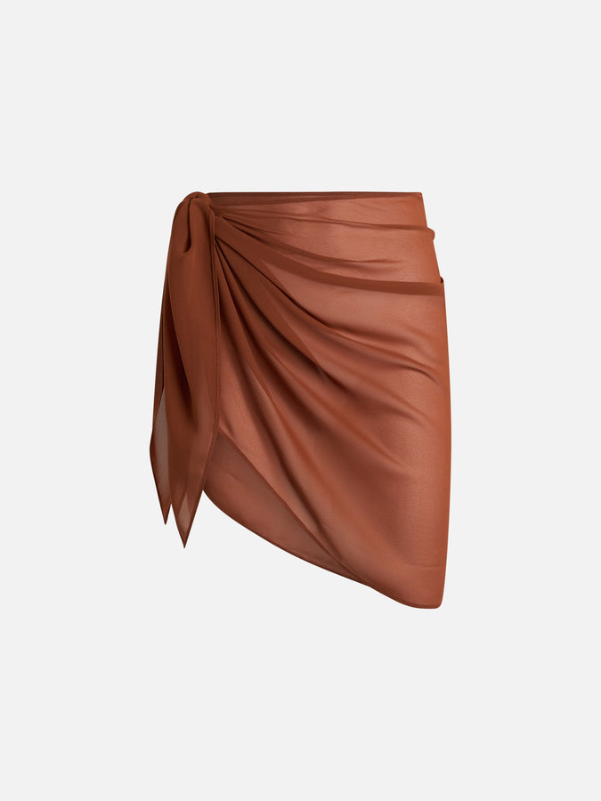 Mc2 Saint Barth Pareo marrone corto da donna Sery Fino Al -60%