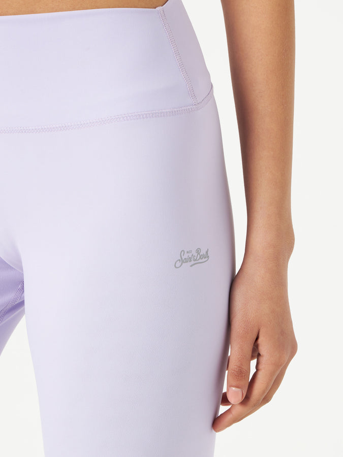 Mc2 Saint Barth Leggings da yoga lilla Offerte