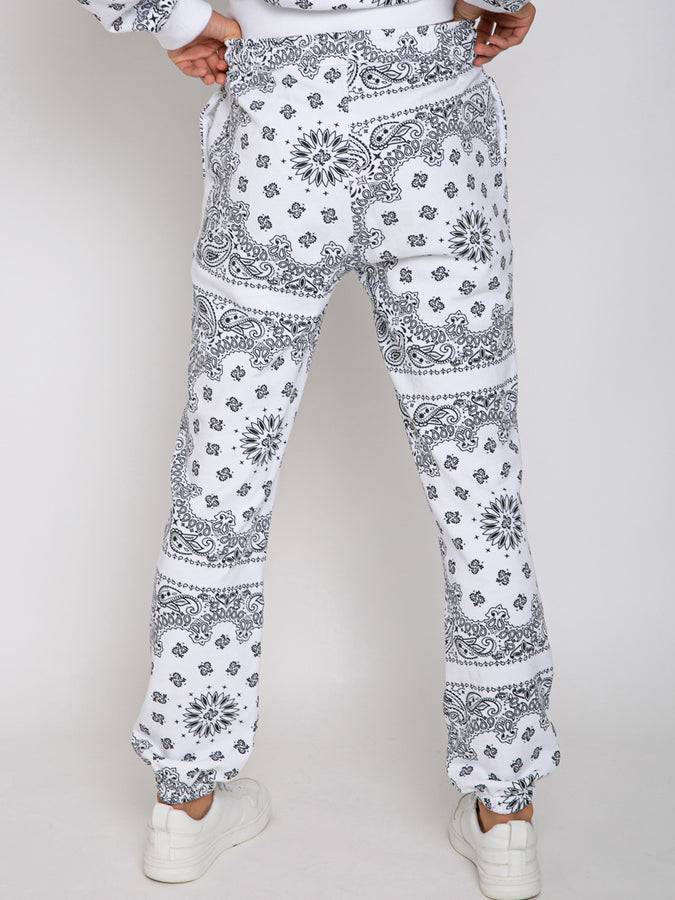 Mc2 Saint Barth Joggers bandana in cotone con ricamo Saint Barth Qualità