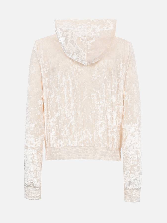 Mc2 Saint Barth Felpa con zip da donna in ciniglia Jasmine Fino al 65% di sconto