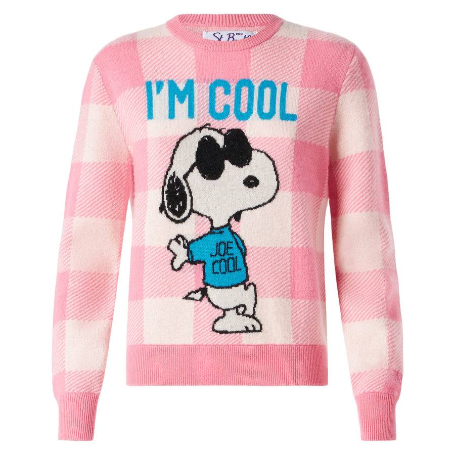 Mc2 Saint Barth Maglia da donna con stampa Snoopy I'm Cool | SNOOPY - EDIZIONE SPECIALE PEANUTS™ 2025