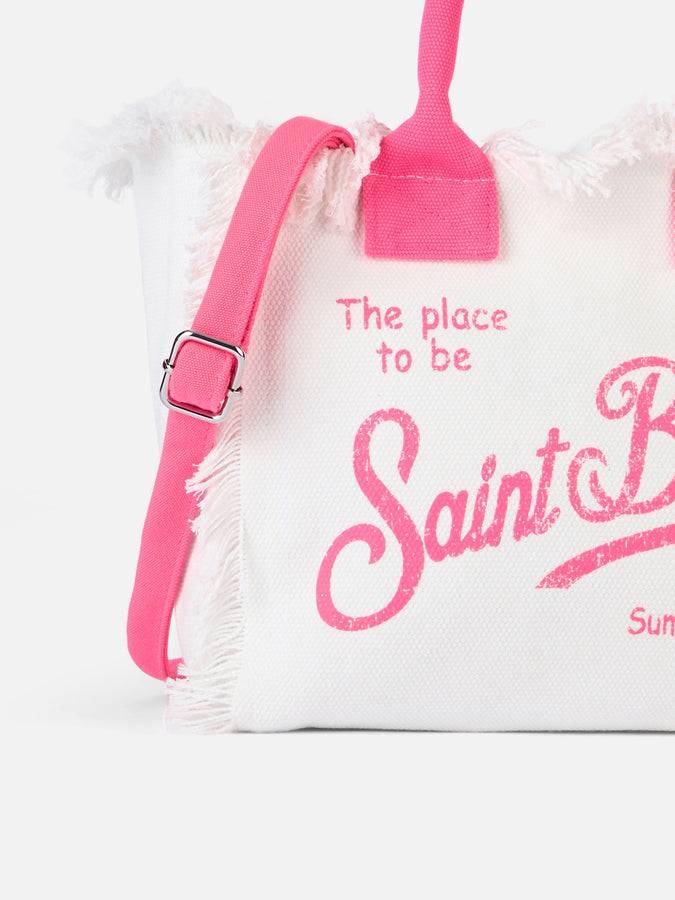 Mc2 Saint Barth Off-white cotton canvas Colette handbag Novità