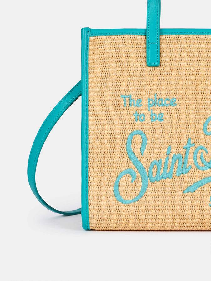 Mc2 Saint Barth Borsa Midi Vivian in paglia beige Acquista Ora