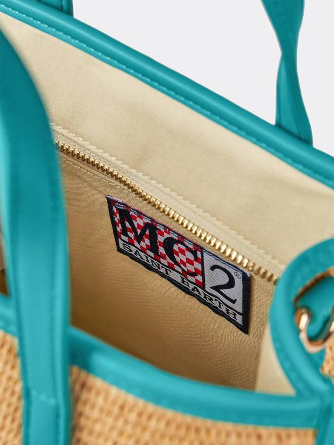 Mc2 Saint Barth Borsa Midi Vivian in paglia beige Acquista Ora