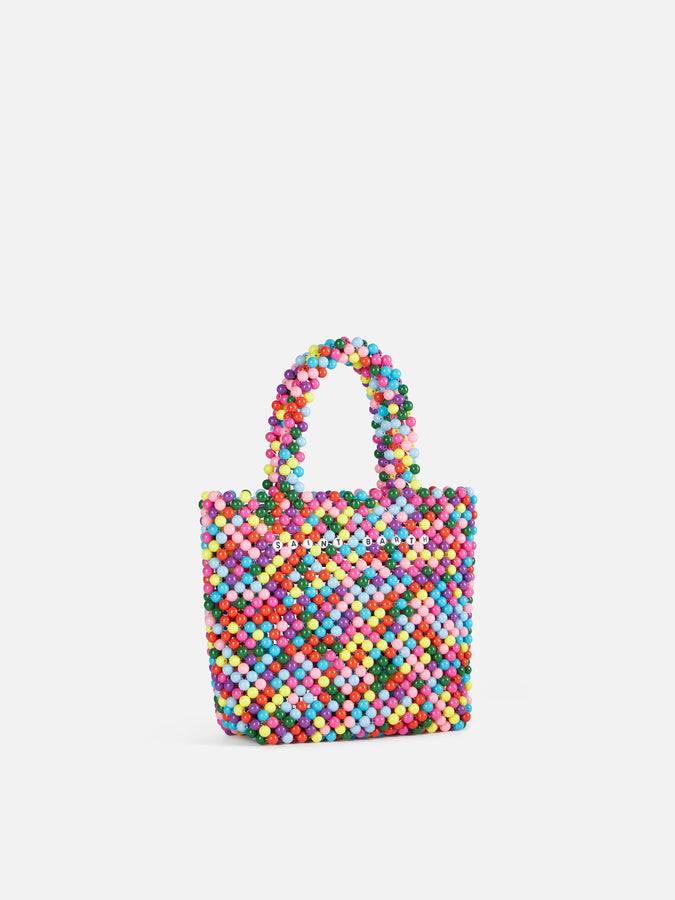 Mc2 Saint Barth Borsa piccola con perline multicolor Promozione Limitata