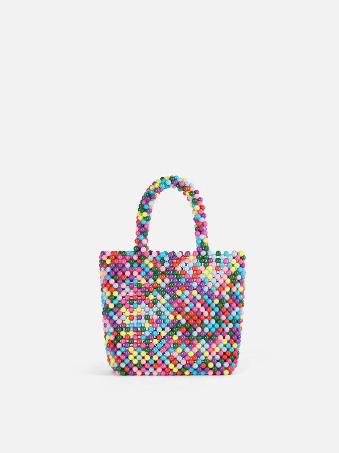 Mc2 Saint Barth Borsa piccola con perline multicolor Sconti VIP