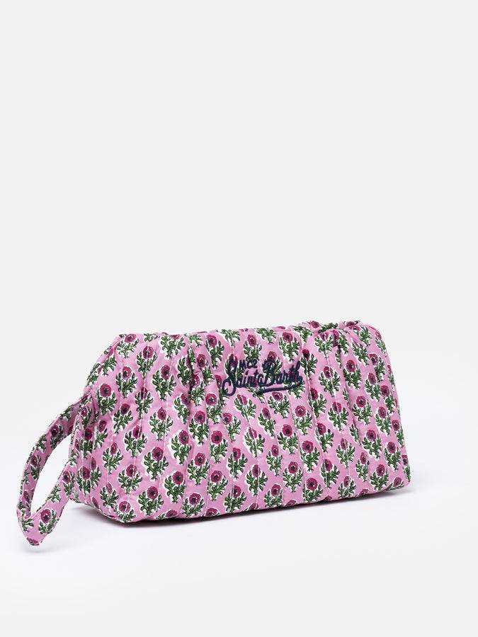 Mc2 Saint Barth Pochette piccola trapuntata con patch floreale Prezzo basso