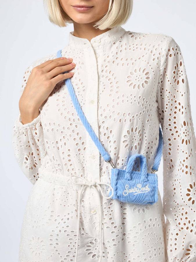 Mc2 Saint Barth Portachiavi in ​​spugna di colore azzurro goffrato ACQUISTA ORA