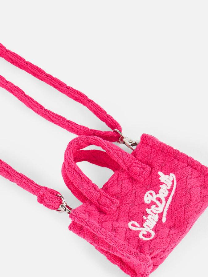Mc2 Saint Barth Portachiavi in ​​spugna fucsia goffrata Latest stili