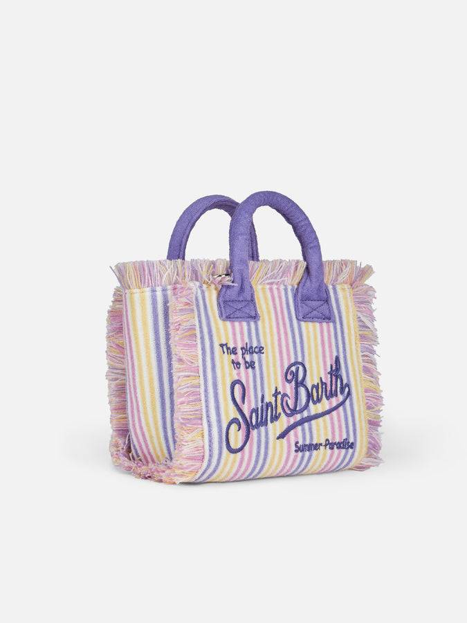Mc2 Saint Barth Borsa Mini Vanity in spugna rigata goffrata Fino al 65% di sconto