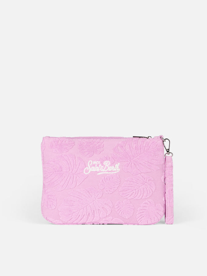 Mc2 Saint Barth Pouch Parisienne in spugna a bassorilievo Offerta speciale della fabbrica