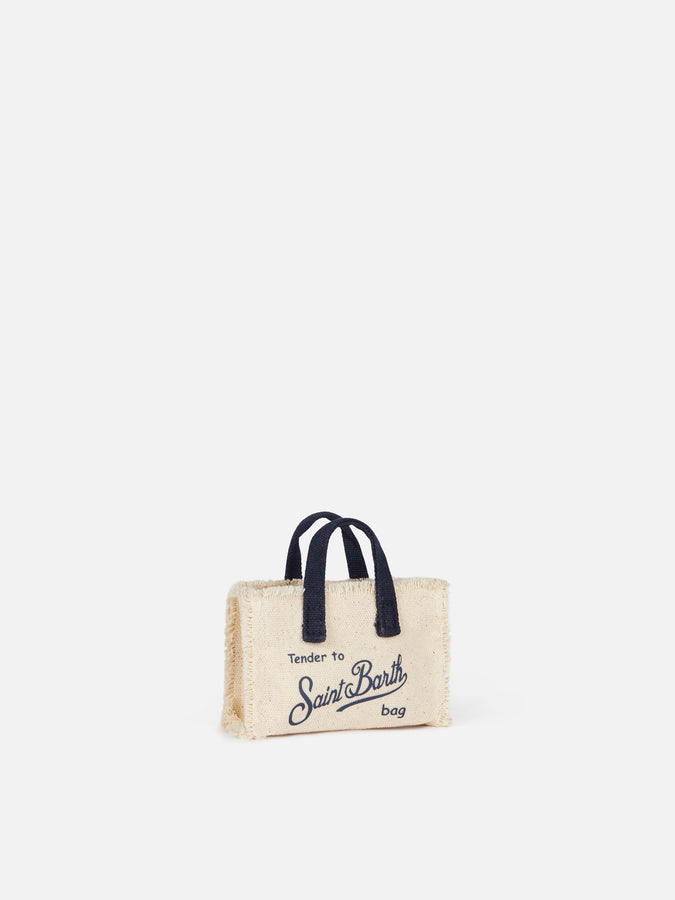 Mc2 Saint Barth Off-white cotton canvas Key Holder Solo un giorno rimasto