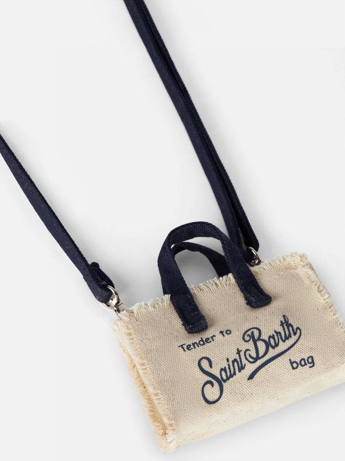 Mc2 Saint Barth Off-white cotton canvas Key Holder Solo un giorno rimasto