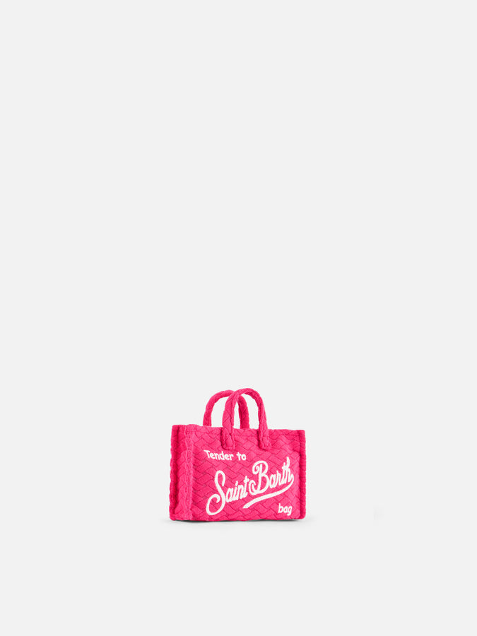 Mc2 Saint Barth Porta cellulare in spugna fucsia goffrata 50% di sconto con spedizione gratuita