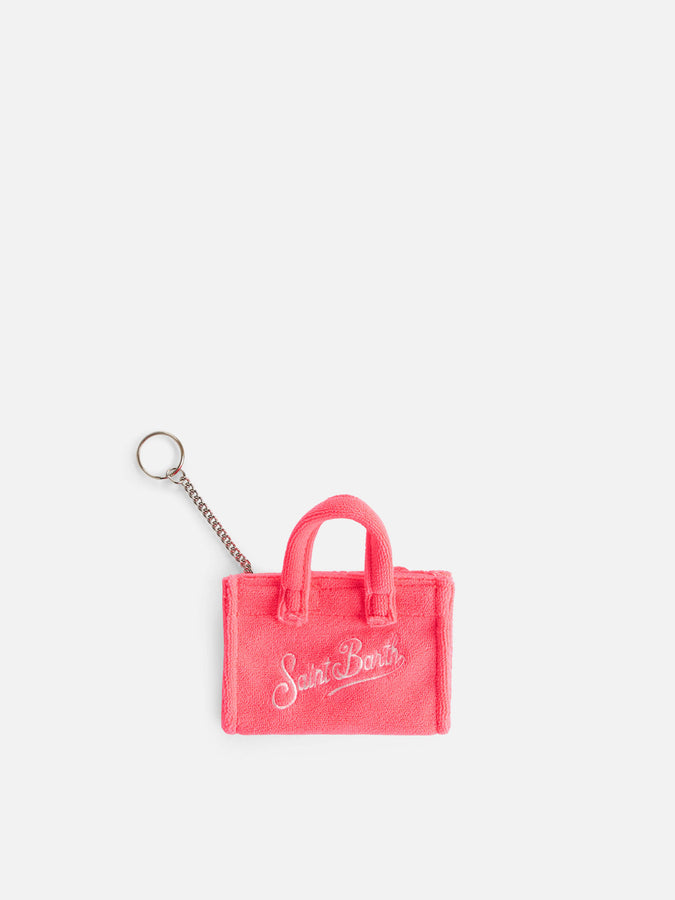 Mc2 Saint Barth Portachiavi in ​​spugna rosa fluo In vendita