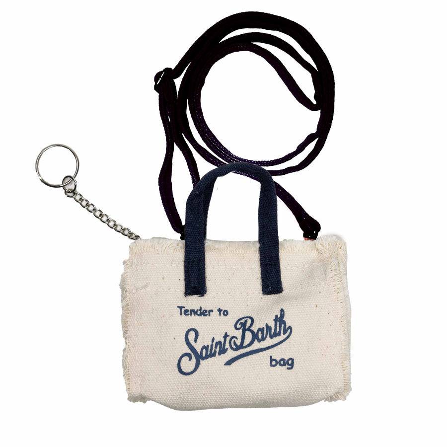 Mc2 Saint Barth Portachiavi in ​​tela beige 2025