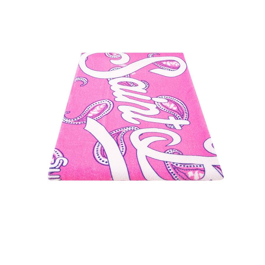 Mc2 Saint Barth Telo mare con stampa paisley rosa Promozione Limitata