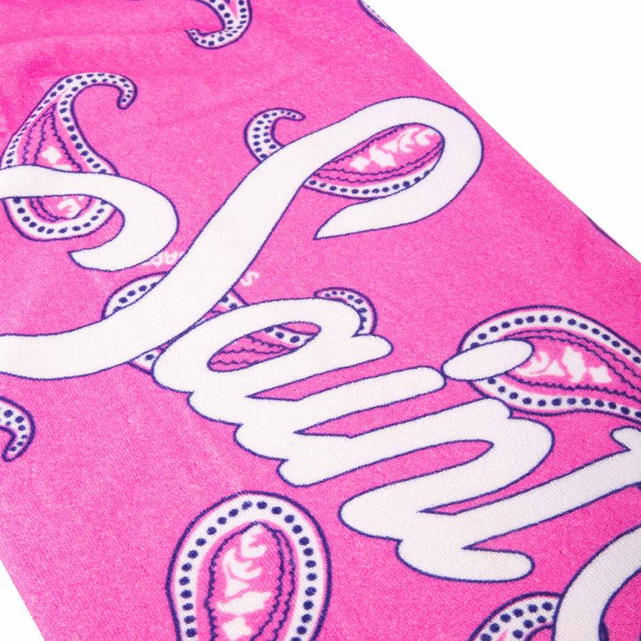 Mc2 Saint Barth Telo mare con stampa paisley rosa Promozione Limitata