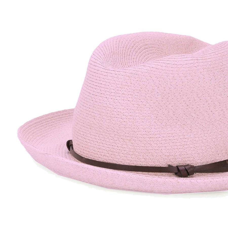 Mc2 Saint Barth Cappello in fibra di carta rosa Vendite Flash