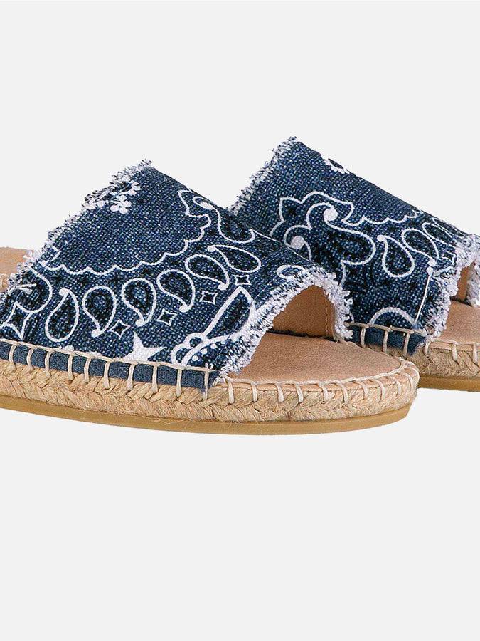 Mc2 Saint Barth Espadrilla da donna con stampa bandana Offerta Giorno del Papà