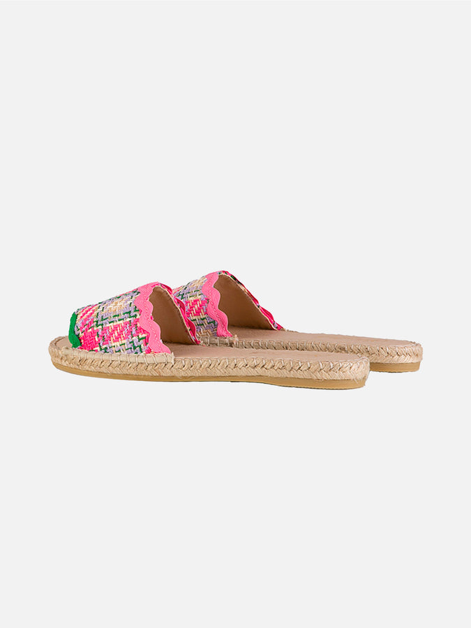 Mc2 Saint Barth Espadrilla da donna con tweed multicolor Offerta San Valentino
