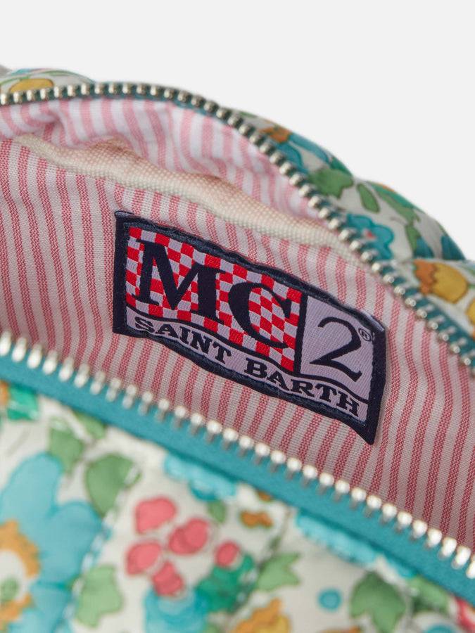 Mc2 Saint Barth Custodia morbida trapuntata con patch Betsy | REALIZZATO CON TESSUTO LIBERTY Lightning offer