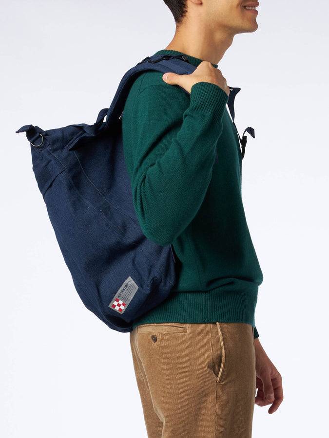 Mc2 Saint Barth Zaino in tela di jeans Prezzo basso