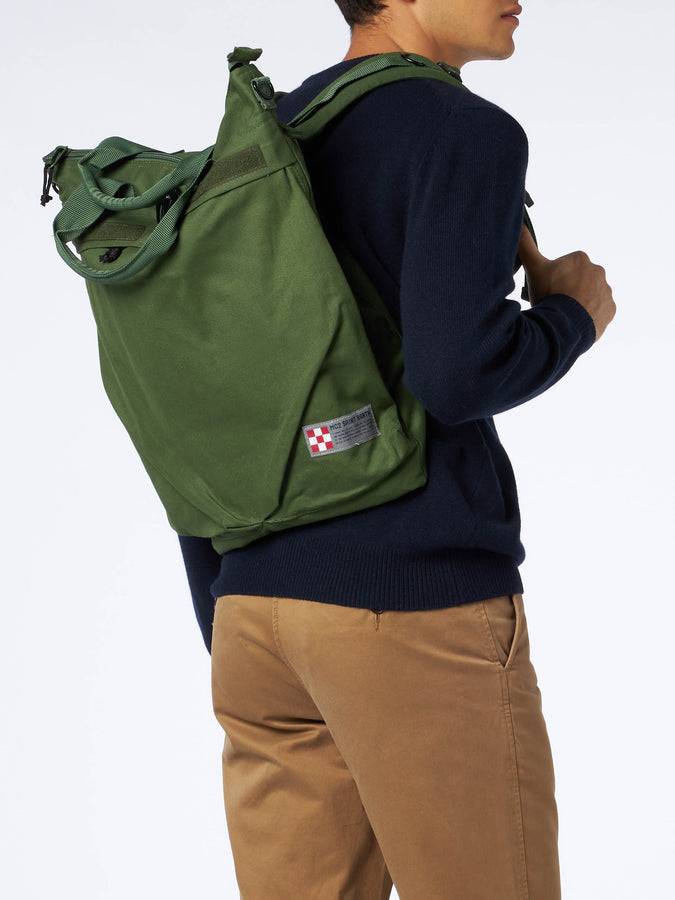 Mc2 Saint Barth Zaino in tela verde militare Super Saving Price