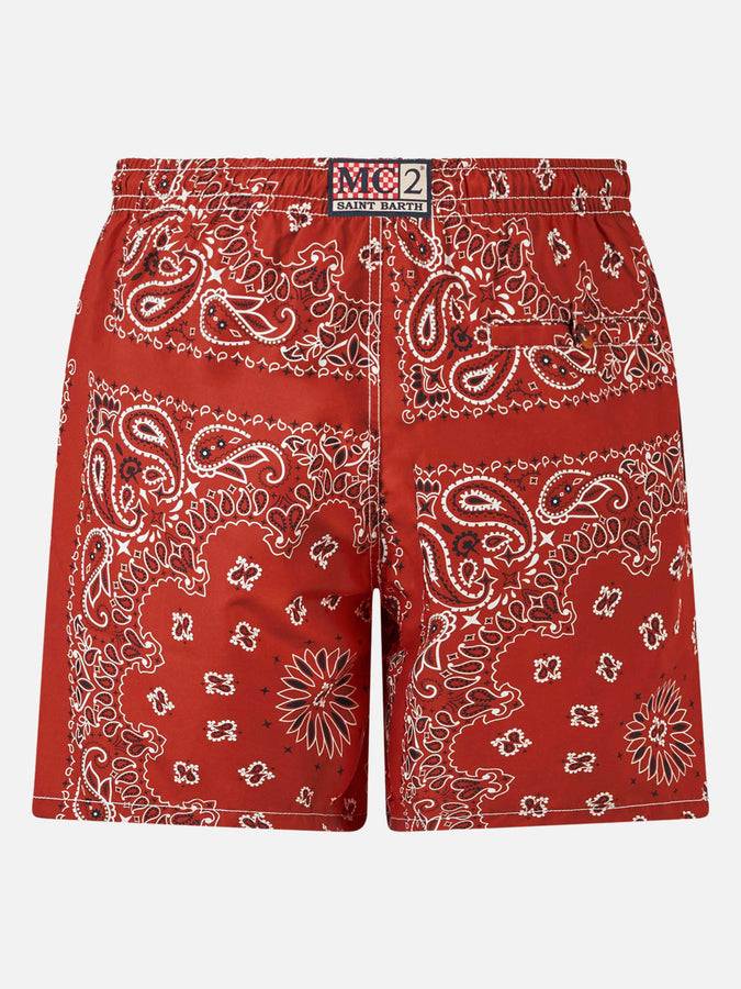 Mc2 Saint Barth Costume da bagno da uomo con stampa bandana Promozione Limitata