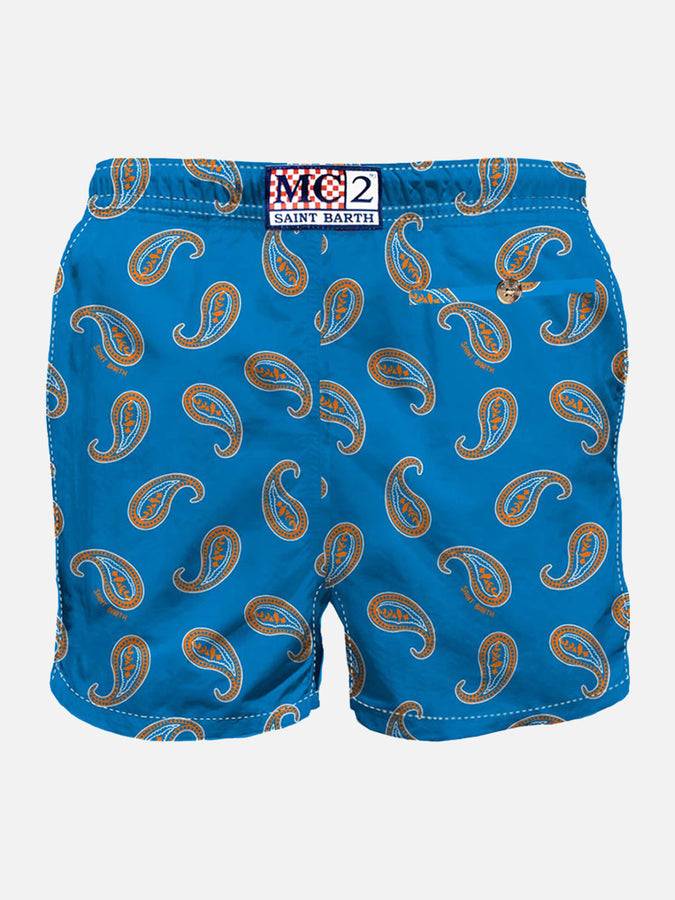 Mc2 Saint Barth Costume da bagno da uomo con stampa paisley Lightning offer
