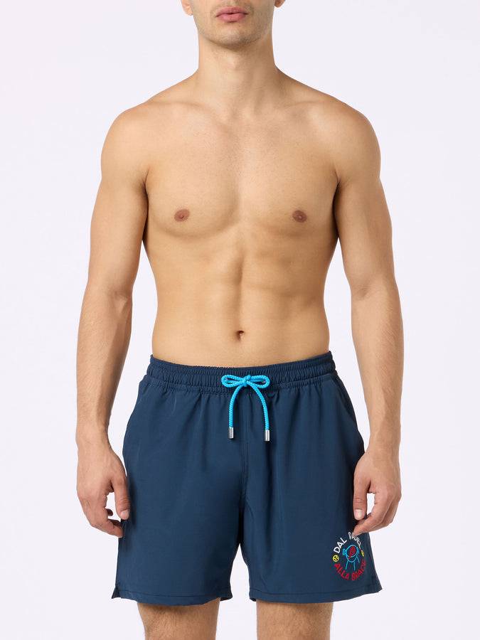 Mc2 Saint Barth Costume uomo Comfort con ricamo Dal Padel alla Brace | EDIZIONE SPECIALE INSULTI LUMINOSI Comprane uno, ottenene uno gratis