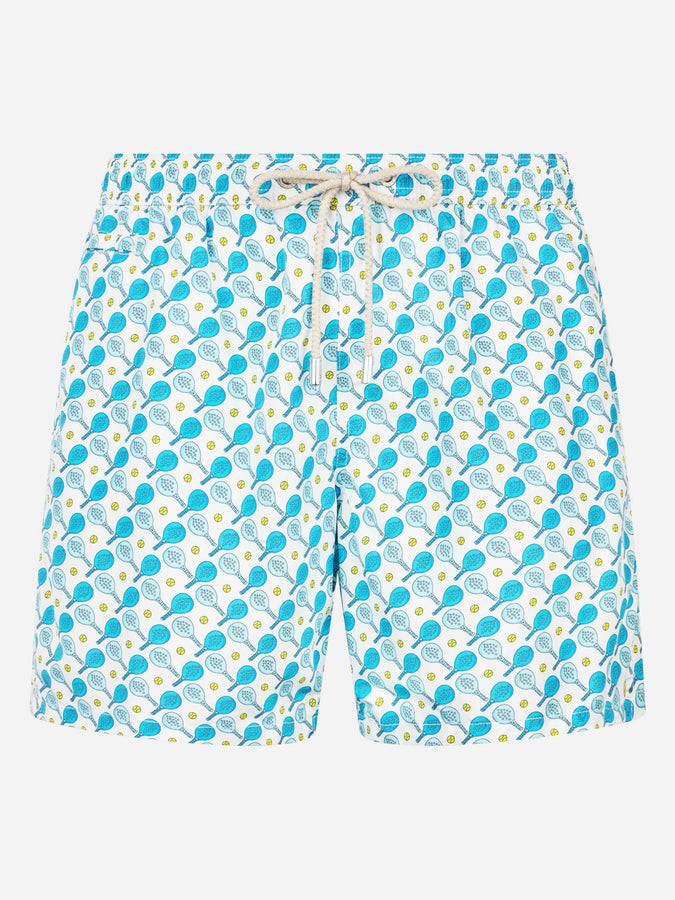 Mc2 Saint Barth Costume da bagno da uomo in tessuto leggero Lighting Micro Fantasy con stampa padel Offerte giornaliere