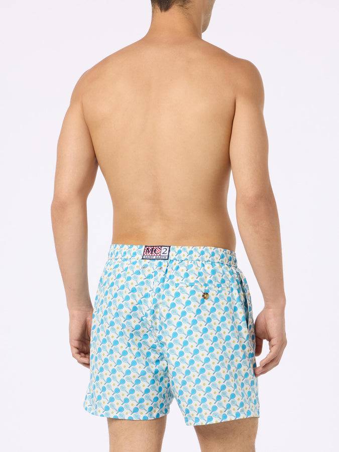 Mc2 Saint Barth Costume da bagno da uomo in tessuto leggero Lighting Micro Fantasy con stampa padel Offerte giornaliere