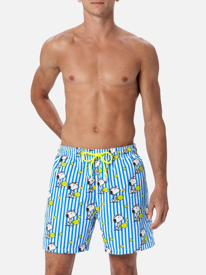 Mc2 Saint Barth Costume da bagno da uomo Gustavia lunghezza media con stampa Snoopy | EDIZIONE SPECIALE SNOOPY PEANUTS™ Offerte speciali
