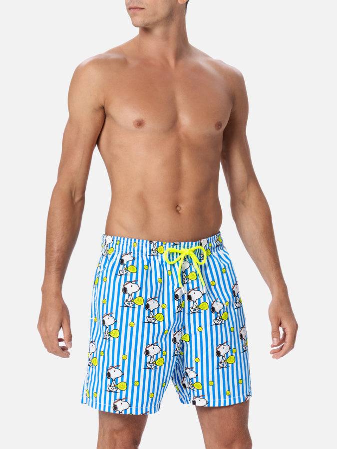 Mc2 Saint Barth Costume da bagno da uomo Gustavia lunghezza media con stampa Snoopy | EDIZIONE SPECIALE SNOOPY PEANUTS™ Offerte speciali