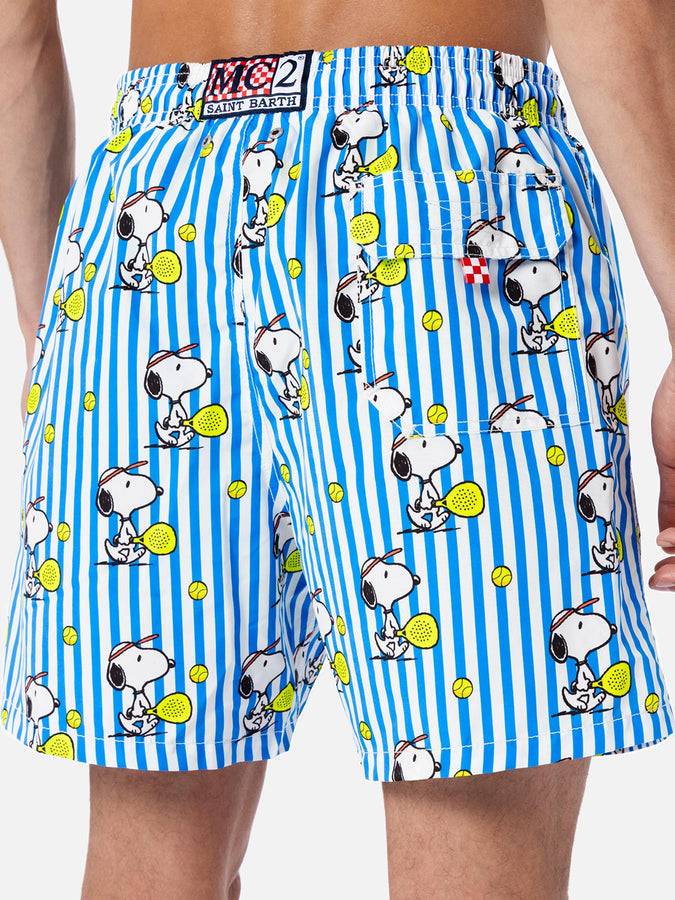 Mc2 Saint Barth Costume da bagno da uomo Gustavia lunghezza media con stampa Snoopy | EDIZIONE SPECIALE SNOOPY PEANUTS™ Offerte speciali