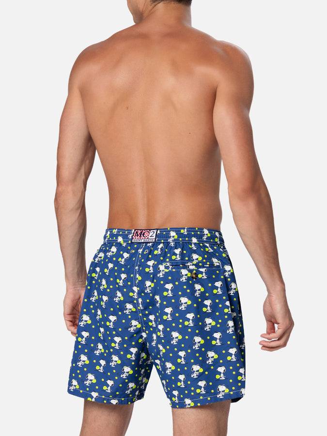 Mc2 Saint Barth Costume da bagno da uomo in tessuto leggero Lighting Micro Fantasy con stampa padel Snoopy | EDIZIONE SPECIALE SNOOPY PEANUTS™ Enormi risparmi