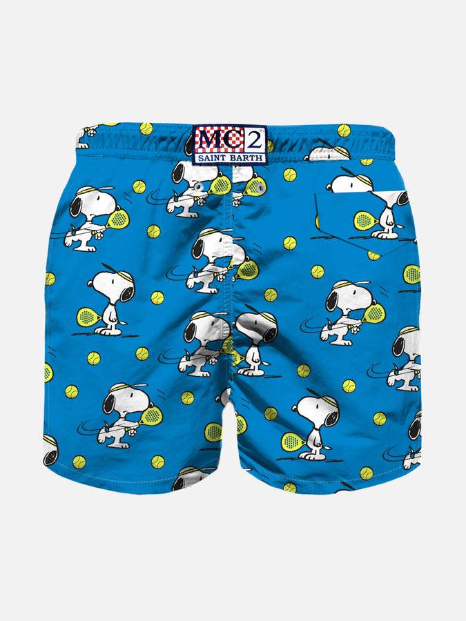 Mc2 Saint Barth Costume da bagno da bambino in tessuto leggero con stampa Snoopy Padel | SNOOPY - EDIZIONE SPECIALE PEANUTS™ Super Saving Price