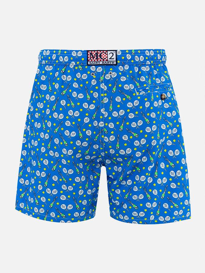 Mc2 Saint Barth Costume da uomo in tessuto leggero Lighting Micro Fantasy con stampa vincitore padel Fino al 55% di sconto